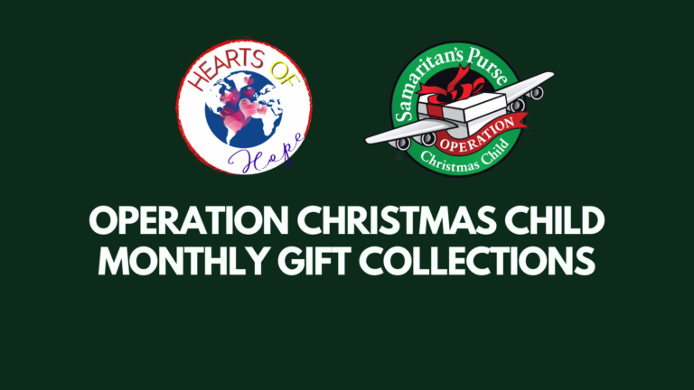 Operation Christmas Child Collection of the Month